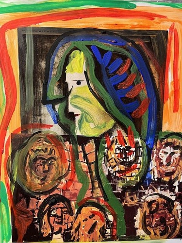 Malerei pop art acryl foto - malerei, acryl/foto