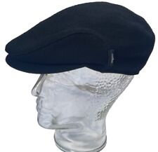Herren Mütze Schiebermütze, Flatcap Ivy Schwarz Wolle Gr.55 Ohrenklappen Wigens
