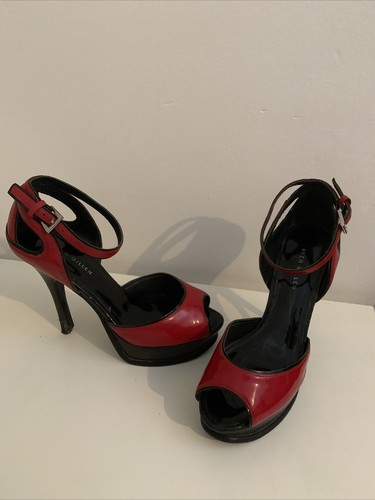 Schuhe plateau pumps - plateau, leder