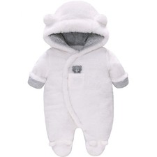 Baby Winter Schneeanzug Baby Strampler, Junge und Mädchen Einteiliger Anzug mit 