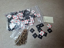 100 Stk. Klebesockel für