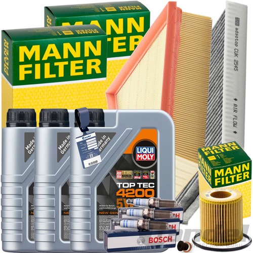 Mann inspektionspaket 3x1l - mann, inspektionspaket+3x1l