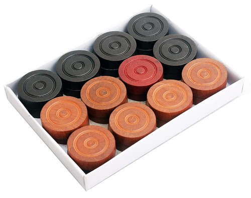 Holz carrom brett münzen set - holz,