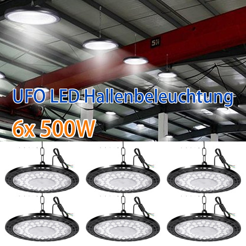 6stk 500w ufo - ufo, led