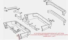 Für Mercedes W124 E500 500E