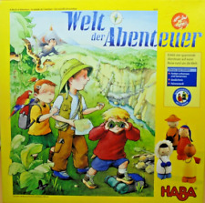 Welt der Abenteuer Haba 4226 Brettspiel Spiele Sammlung, komplett, große Ausgabe