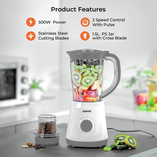 Geepas 500w food jug - geepas,