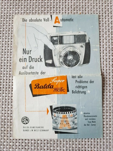 Werbeblatt balda super - ,