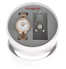Manguun Damenuhr Geschenkset
