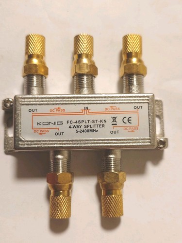 4fach verteiler - tv,