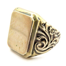 Prunk Art Deco Herrenring