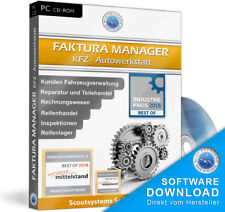 Faktura Manager Kfz Werkstatt Software,EDV,Pkw,Lkw,Krad