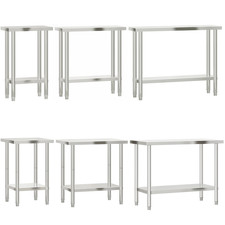 Küchen Arbeitstisch Edelstahl