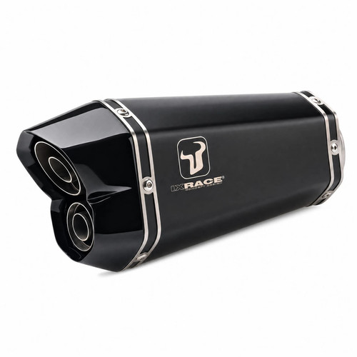 Ixrace auspuff black series - black,