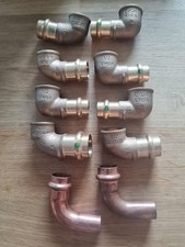 Viega Sanpress Rotguss Pressfitting 90 Grad Neu