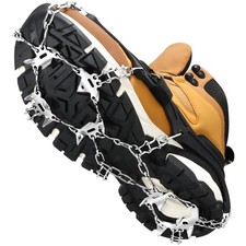 Steigeisen, Bergschuhe