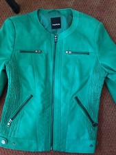 Taifun Kunstlederjacke GR 36 grün wenig getragen