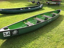 Kanu 4er Rainbow wie neu Boot Blau Apache 17 Wassersport Kanadier