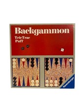 Backgammon | Tric Trac Puff | Ravensburger | Brettspiel | Vollständig