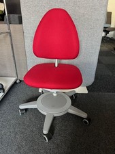 Moll Maximo Kinderdrehstuhl - Bezug Rot - Gestell Grau - Ausstellungsstück