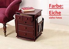 Greenhurst 4417 Organizer-Schränkchen eiche Schrank Ordner Beistelltisch KW6