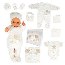 Neugeborenen Baby Geschenk Set Unisex Ausstattung Erstausstattung 10 Teilig