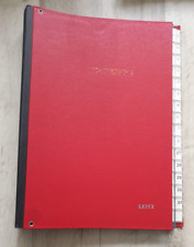 Pultordner LEITZ Deskorganizer Ordner A4  A - Z