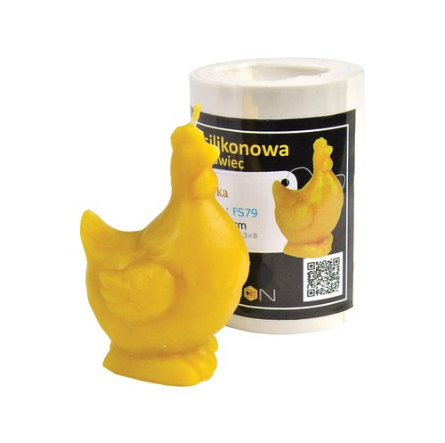 Kerzengießform hahn huhn - kerzengießform,