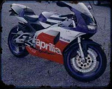 Aprilia Rs 125 Extrema Replica Loris Reggiani A4 Fotodruck Motorrad Oldtimer A