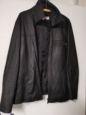 Lederjacke schwarz Gr. 52