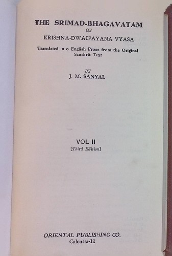 The srimad bhagavatam - the, srimad-bhagavatam