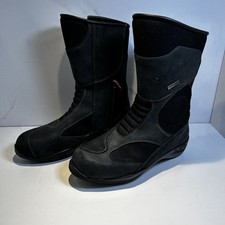Oxtar Gore-Tex Motorradstiefel Unisex schwarz Gr. UK 6 kraftstoff- & ölbeständige Sohle