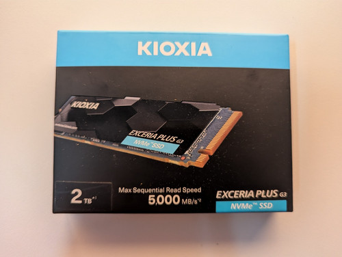 Kioxia exceria plus 2tb - kioxia,