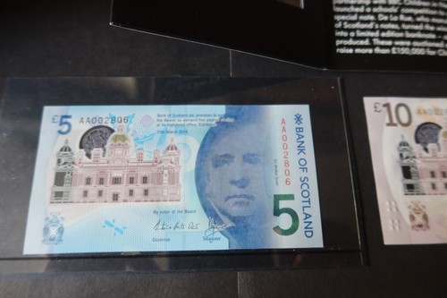 Bank scotland polymer - of,