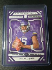 Dallas Turner - Photogenic Football 2024 - Vikings - Rookie Portraits - RC