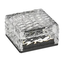 LED Solar-Pflasterstein Bodeneinbauleuchte BROSLO für außen, IP67, Glas,