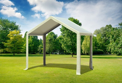 Partyzelt 3x2m beige pvc - beige,