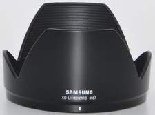 Samsung ED-LH18200MB 67mm Gegenlichtblende f. NX 18-200mm OIS Objektive Sehr gut