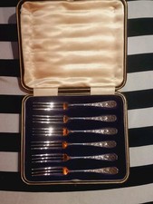 Gabeln Besteck Gabel Silber