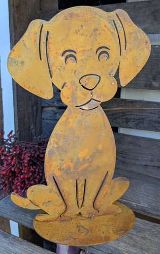 Süßer sitzender hund - sitzender,