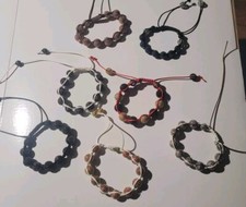 Shamballa Style Armbänder 7 Stück Handarbeit