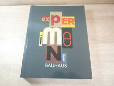 Experiment Bauhaus - Ausstellungskatalog Bauhaus-Archiv Berlin 1988
