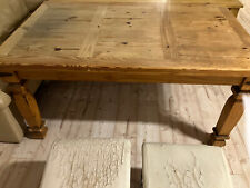 Tisch Massivholz Kolonialstil Vintage Provencemöbel mit Eisenbeschlägen Esstisch