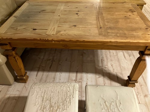 Tisch massivholz kolonialstil - massivholz,