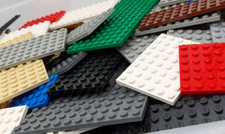 25 LEGO Platten Bauplatten ✔️TOP gemischt verschiedene Farben Legoplatten Platte