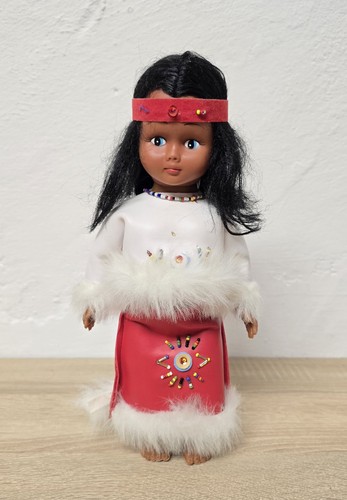 Spielpuppe puppe indianerin - puppe,