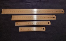 Stahllineale 10 bis 30 cm