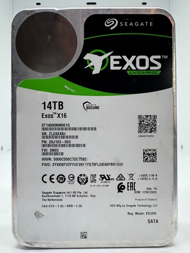 Seagate exos x16 - exos,