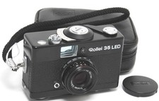 Black Rollei 35 LED camera w