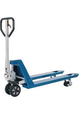 PFAFF Gabelhubwagen Gabel-L. 1150 mm Trgf. 2500 kg Stahl himmelblau, RAL 5015...